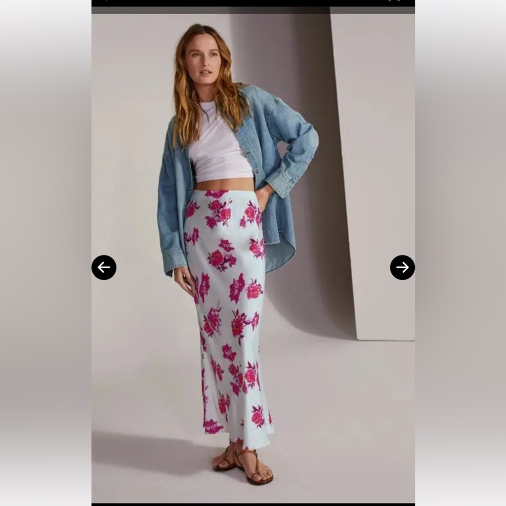 Favorite Daughter The Favorite Skirt (Floral - Summer Peony)